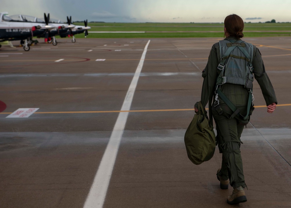 Nurse Practitioner takes incentive flight