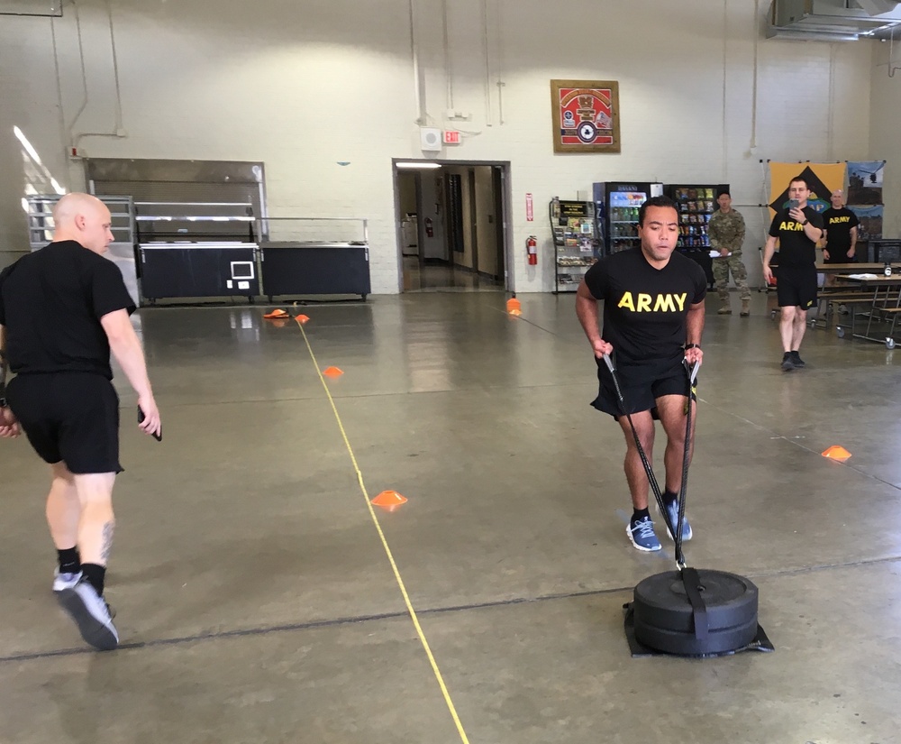 The 311th ESC conducts ACFT training