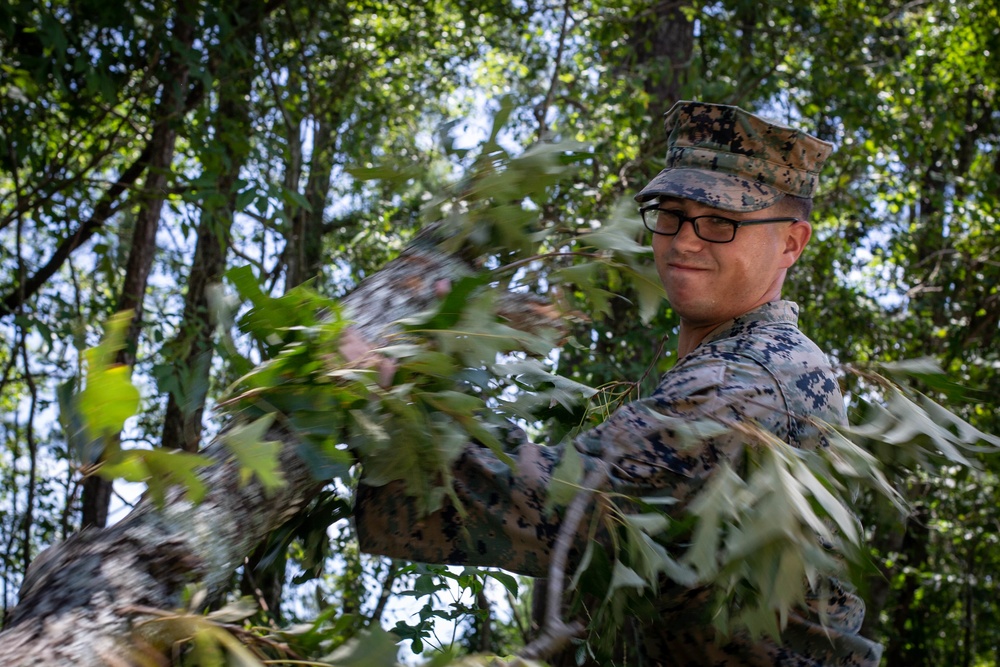 MCB Camp Lejeune clean up of Hurricane Isaias