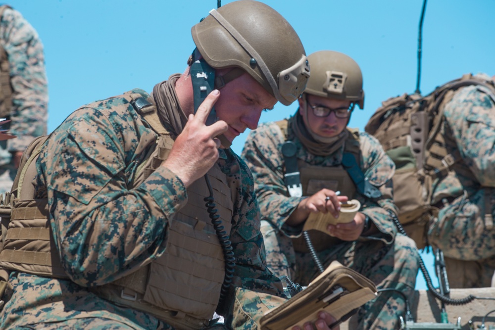 15th MEU Marines conduct live-fire training at San Clemente Island