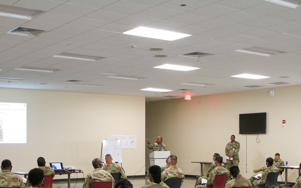 Leader professional development training provided to VING officers