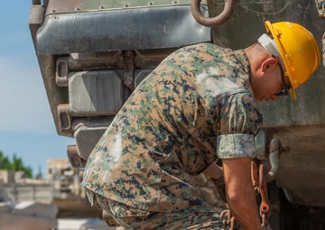 US Marine task force assists in 2nd Tank Battalion drawdown