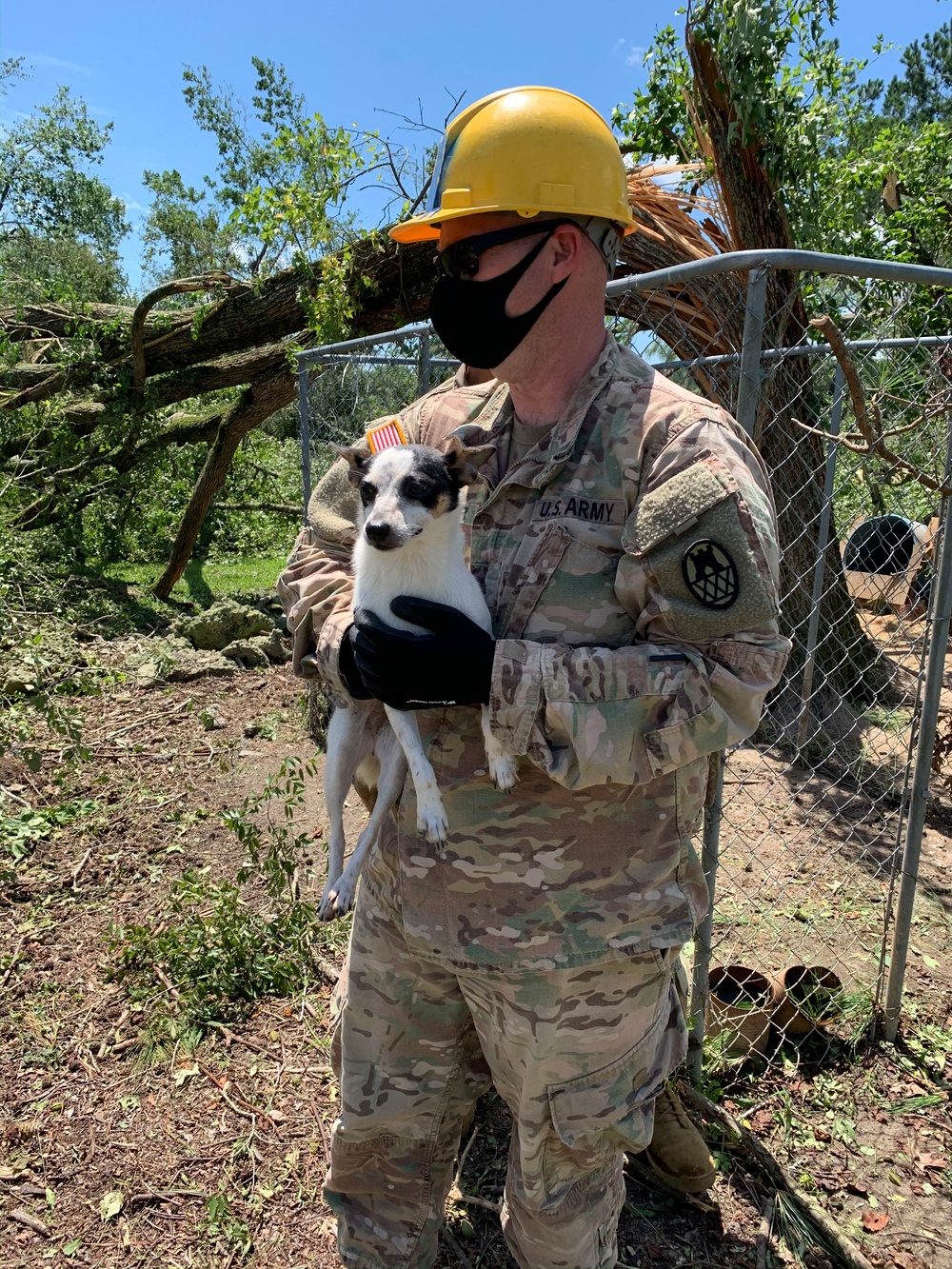 NCNG Engineers Support Hurricane Isaias Recovery Efforts