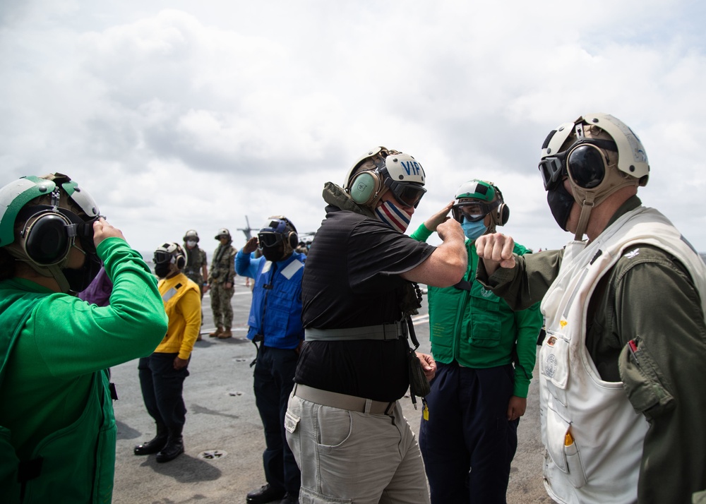 ASECNAV Visit