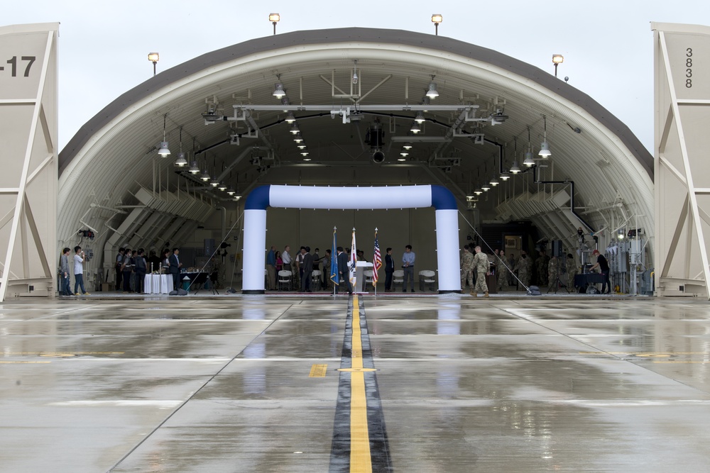 Hardened Aircraft Shelters constructed at Kunsan