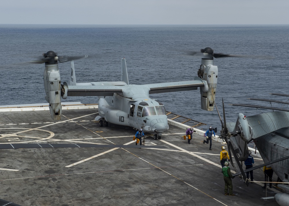 USS San Diego (LPD 22) participates in PMINT