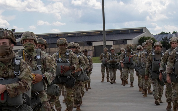 Paratroopers Jump onto Holland Drop Zone Amidst COVID-19