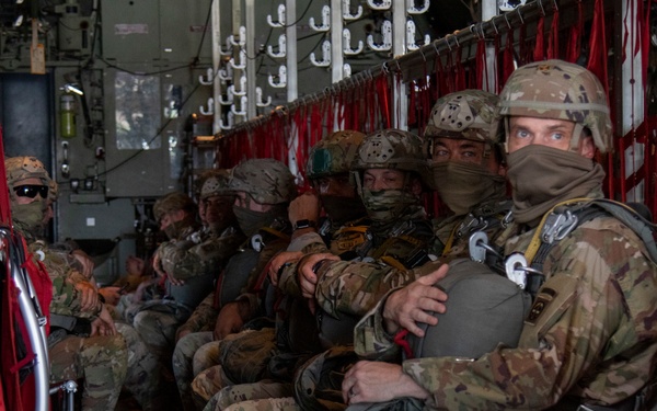 Paratroopers Jump onto Holland Drop Zone Amidst COVID-19