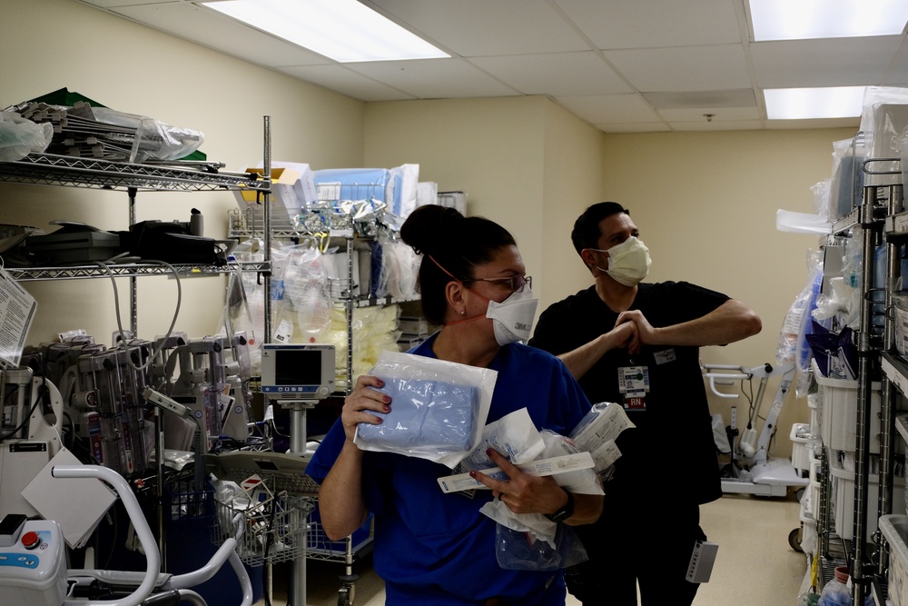Air Force medical professionals provide care at Adventist Health Hanford