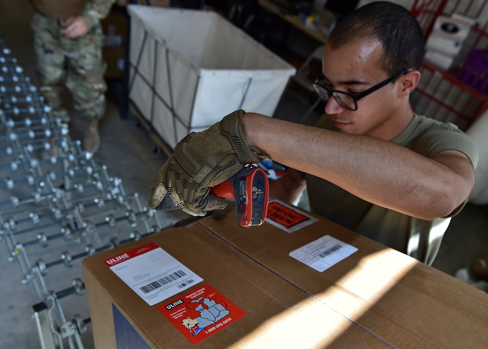 378 EFSS conducts massive postal operation at Prince Sultan Air Base