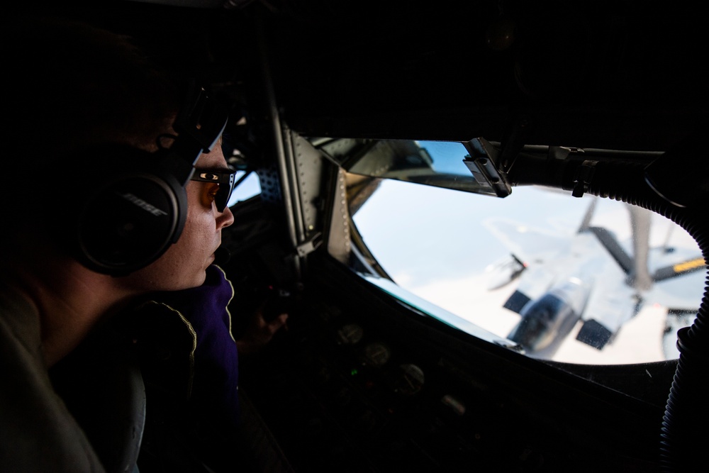 KC-135 Refuels the Fight