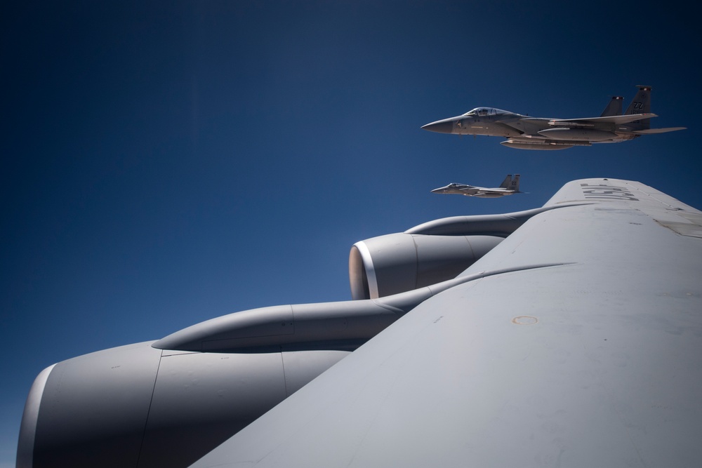 KC-135 Refuels the Fight