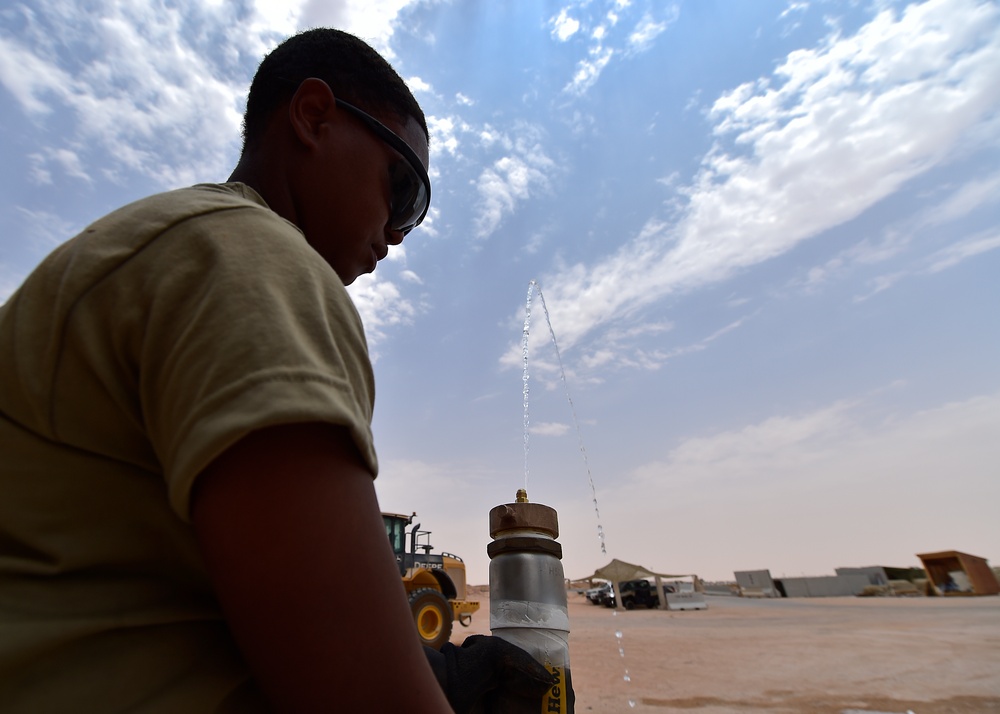 378 ELRS perform hydrostatic test
