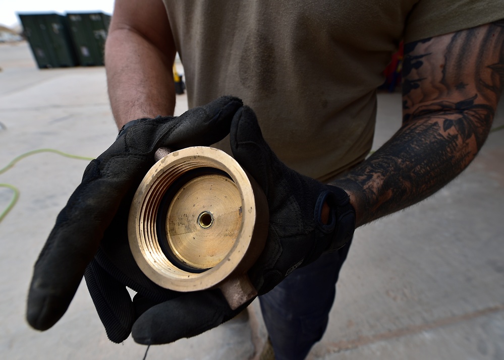 378 ELRS perform hydrostatic test