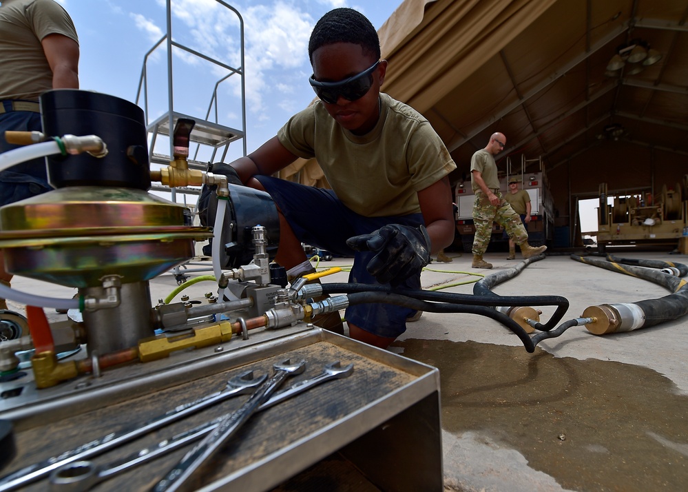 378 ELRS perform hydrostatic test