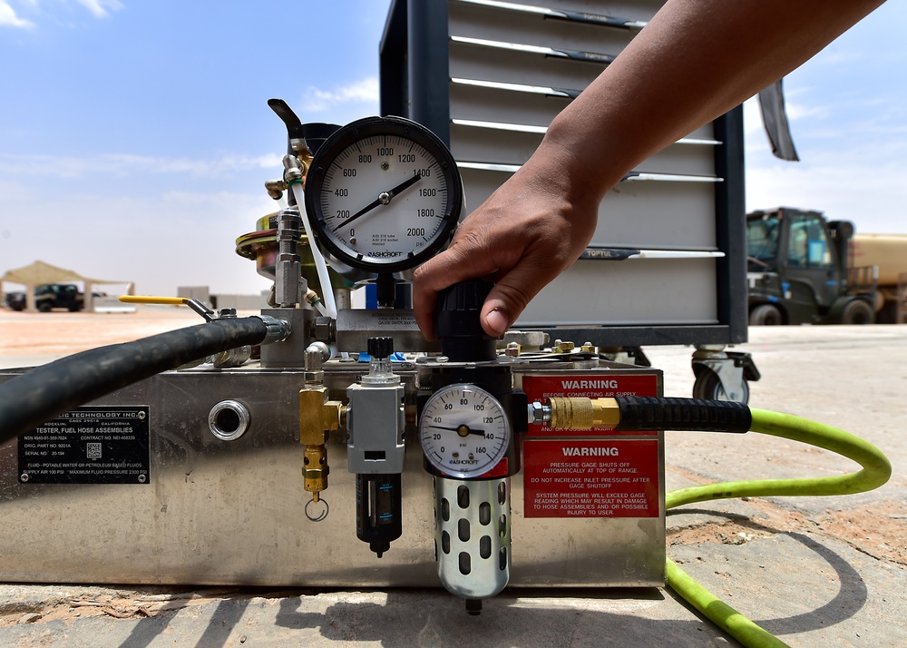 378 ELRS perform hydrostatic test