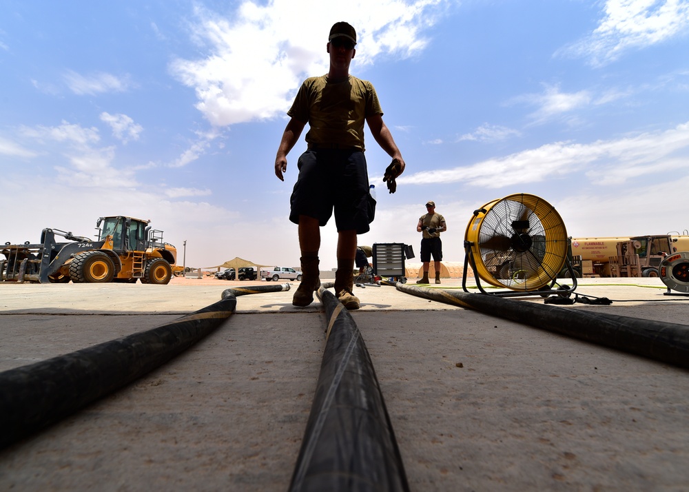 378 ELRS perform hydrostatic test