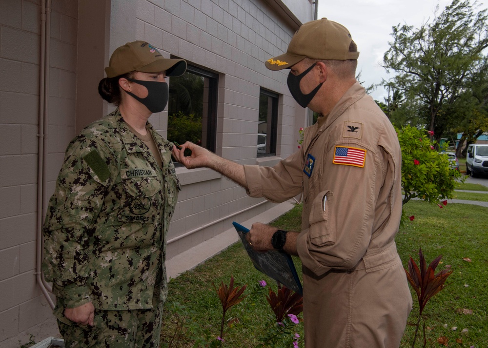 Diego Garcia Awards at Quarters