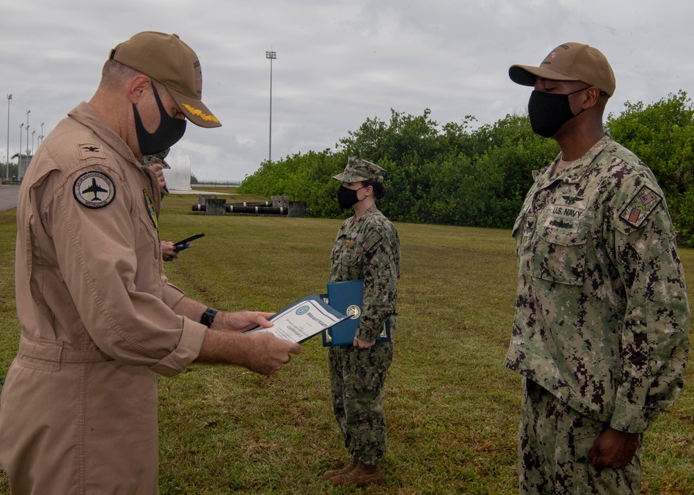 Diego Garcia Awards at Quarters