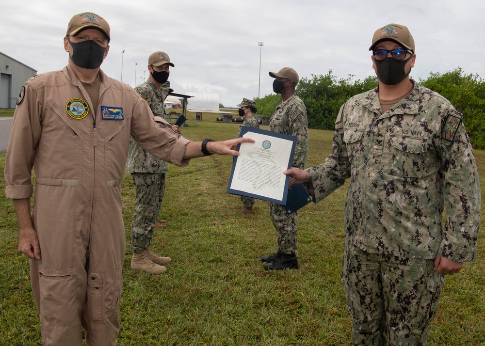 Diego Garcia Awards at Quarters