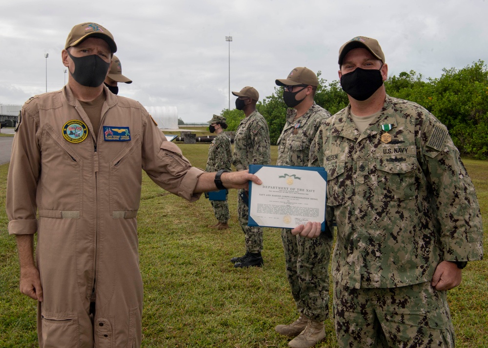 Diego Garcia Awards at Quarters