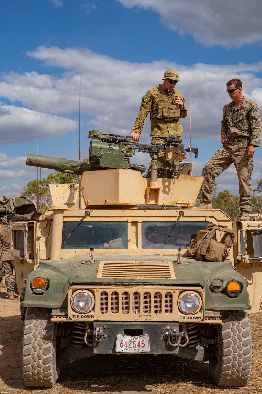 Marines share weapons capabilities with ADF