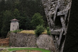 U.S. Army Reserve Civil Affairs Soldiers visit former Nazi concentration camp to honor American sacrifice 75 years ago