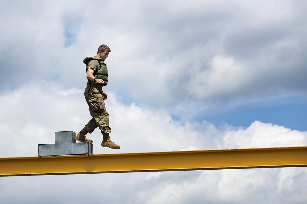 Water Obstacle Course at West Point