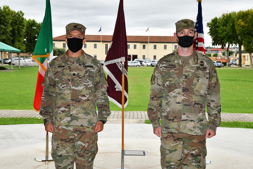 Public Health Activity- Italy, Change of Command Ceremony
