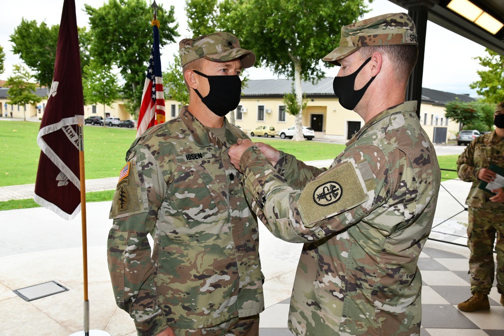 Public Health Activity- Italy, Change of Command Ceremony