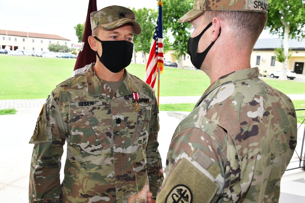 Public Health Activity- Italy, Change of Command Ceremony