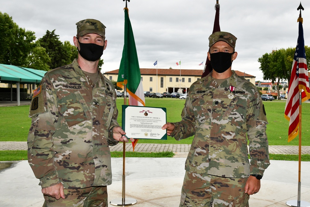 Public Health Activity- Italy, Change of Command Ceremony