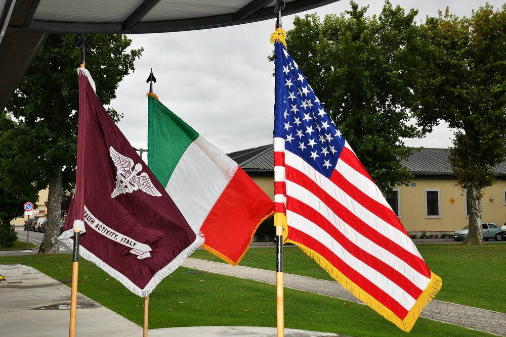 Public Health Activity- Italy, Change of Command Ceremony