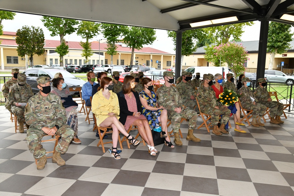 Public Health Activity- Italy, Change of Command Ceremony