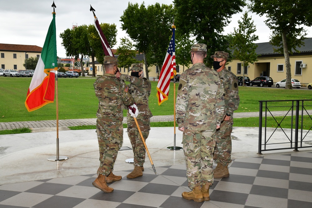 Public Health Activity- Italy, Change of Command Ceremony
