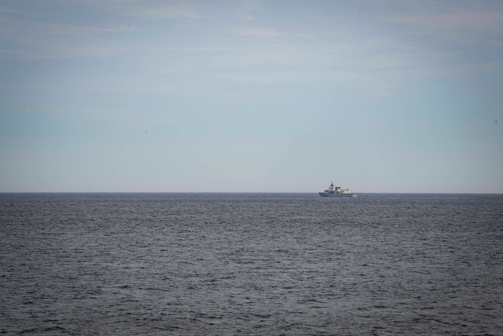 USS Thomas Hudner (DDG 116) Participates in Nanook 2020