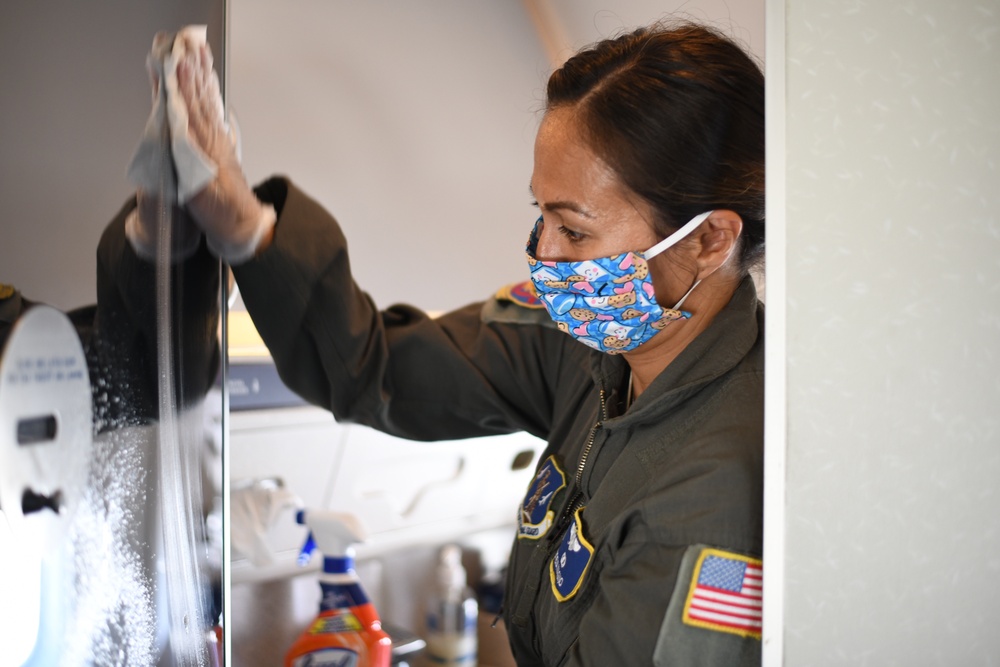 201st Airlift Squadron Flight Attendants