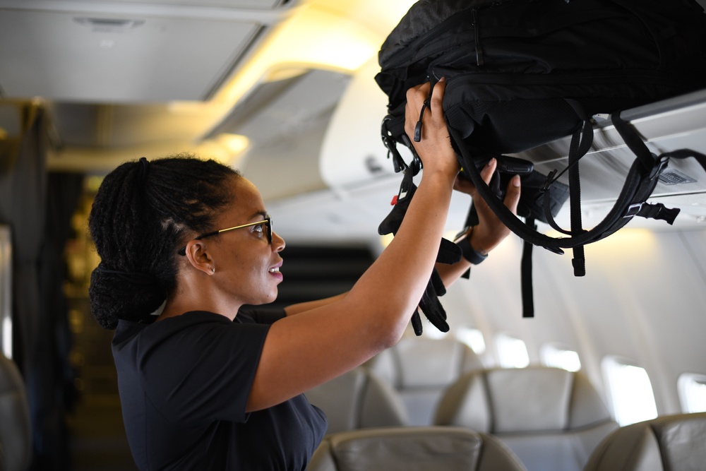 201st Airlift Squadron Flight Attendants