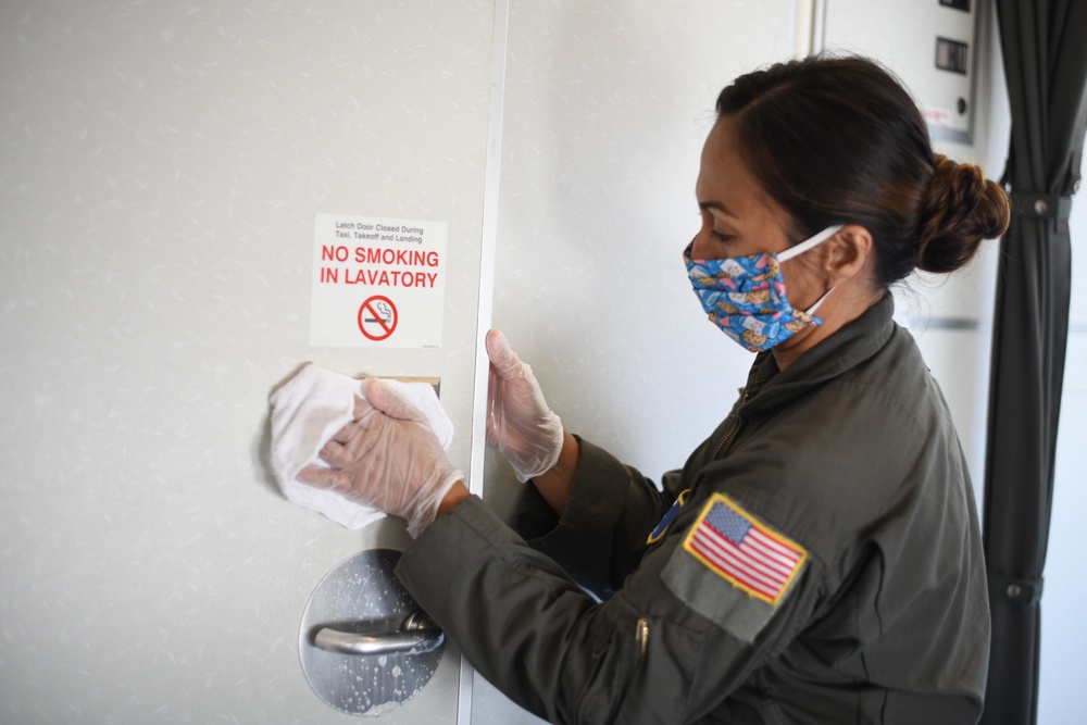 201st Airlift Squadron Flight Attendants