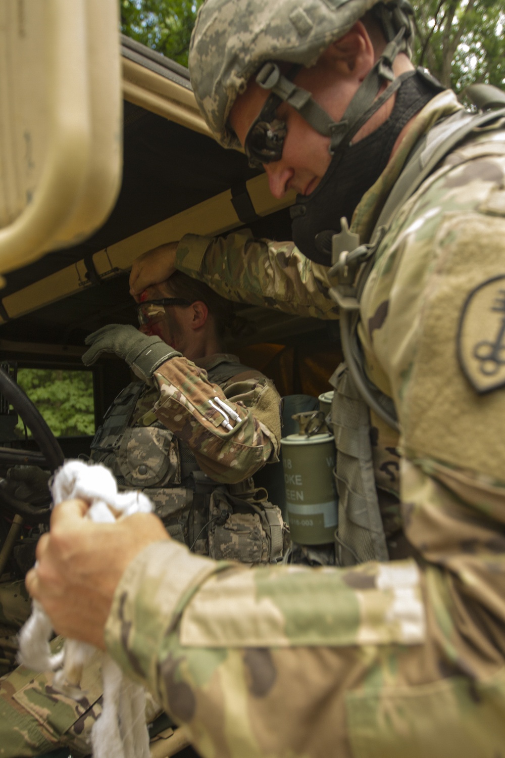 Operation Spartan Shield prepares unit medically and logistically