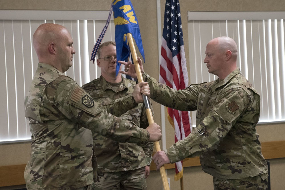 Toms takes command of 167th Security Forces Squadron