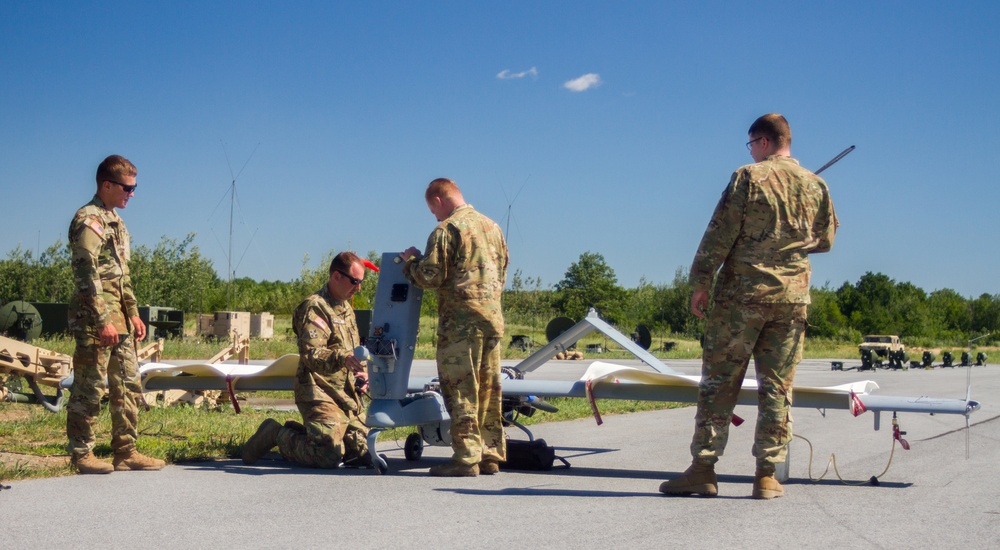 27th Infantry Brigade Shadow Platoon Trains at Fort Drum