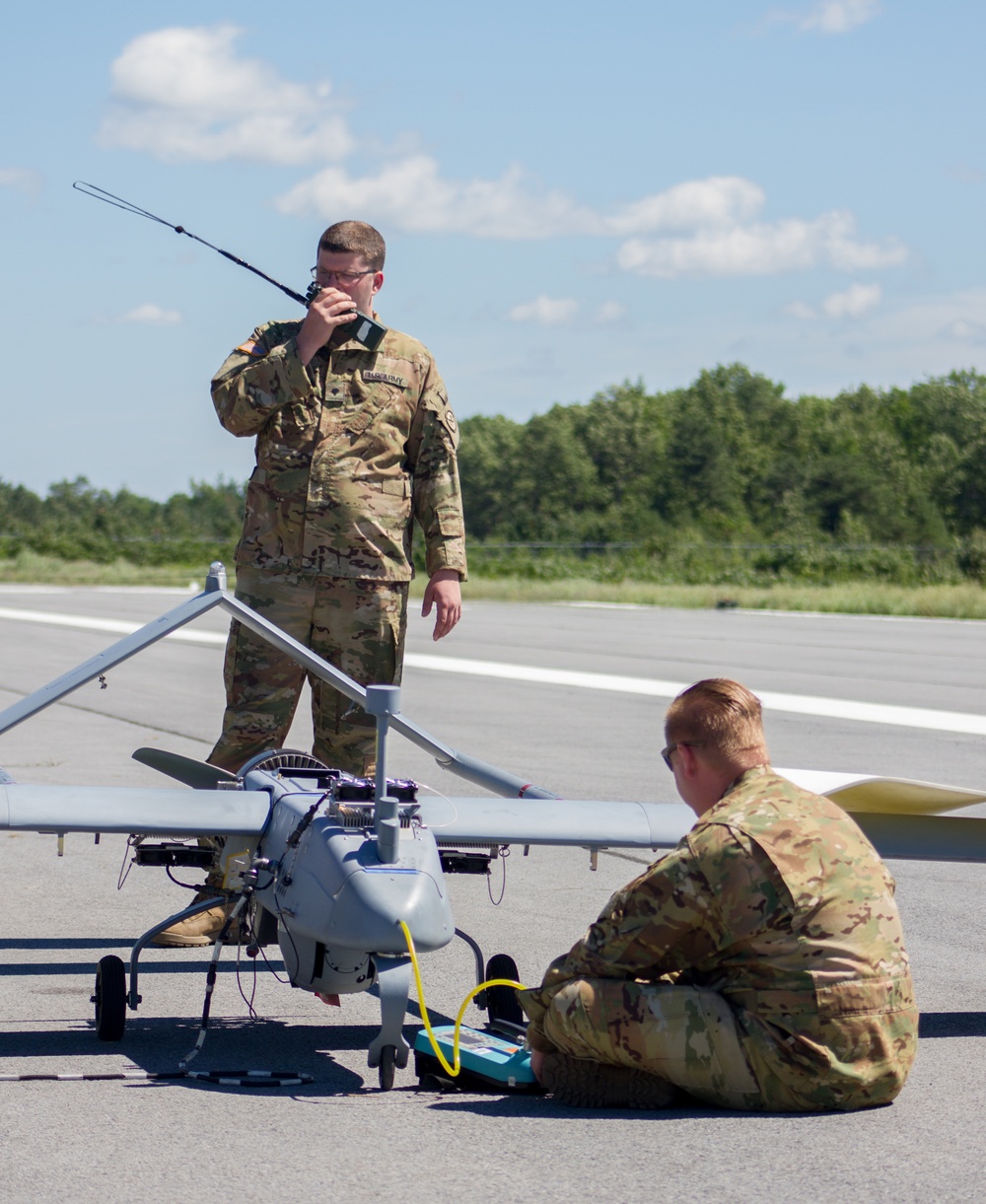 27th Infantry Brigade Shadow Platoon Trains at Fort Drum