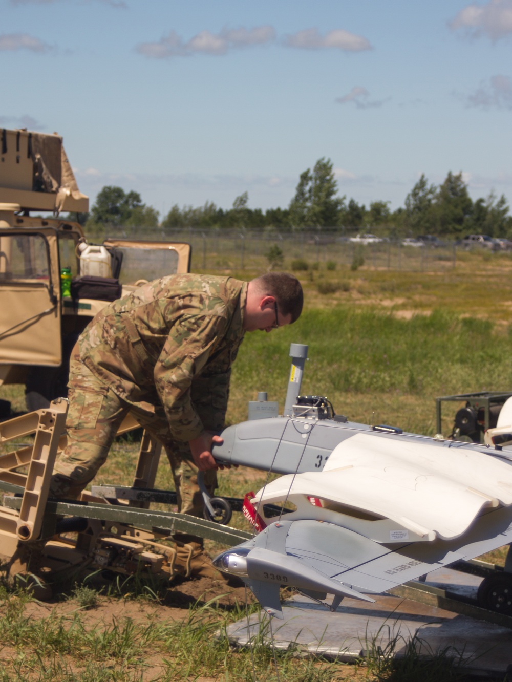 27th Infantry Brigade Shadow Platoon Trains at Fort Drum