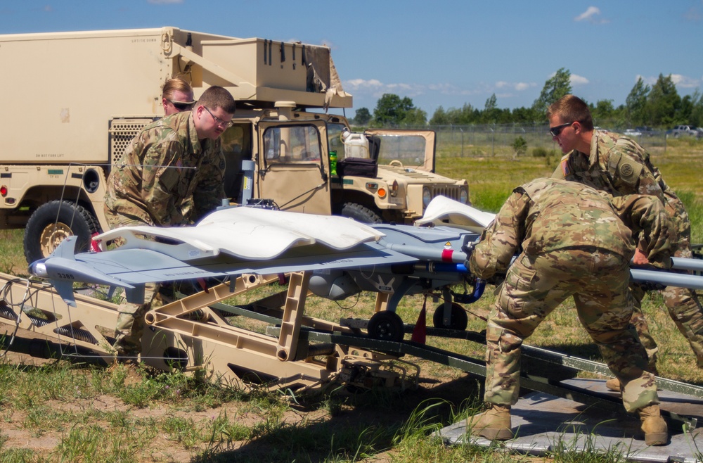 27th Infantry Brigade Shadow Platoon Trains at Fort Drum