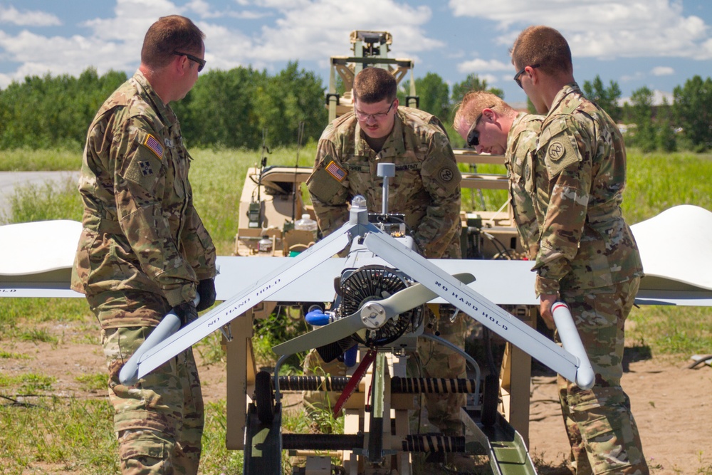 27th Infantry Brigade Shadow Platoon Trains at Fort Drum