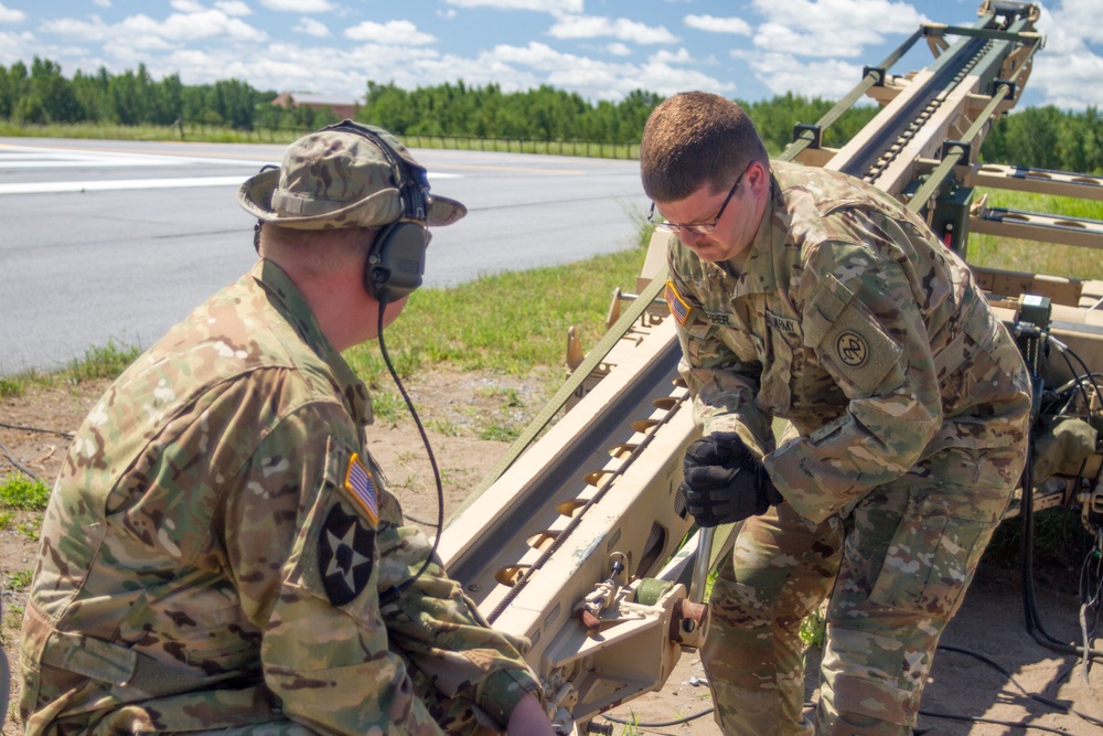 27th Infantry Brigade Shadow Platoon Trains at Fort Drum