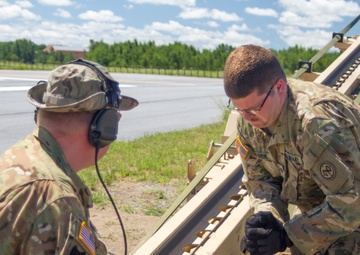 27th Infantry Brigade Shadow Platoon Trains at Fort Drum