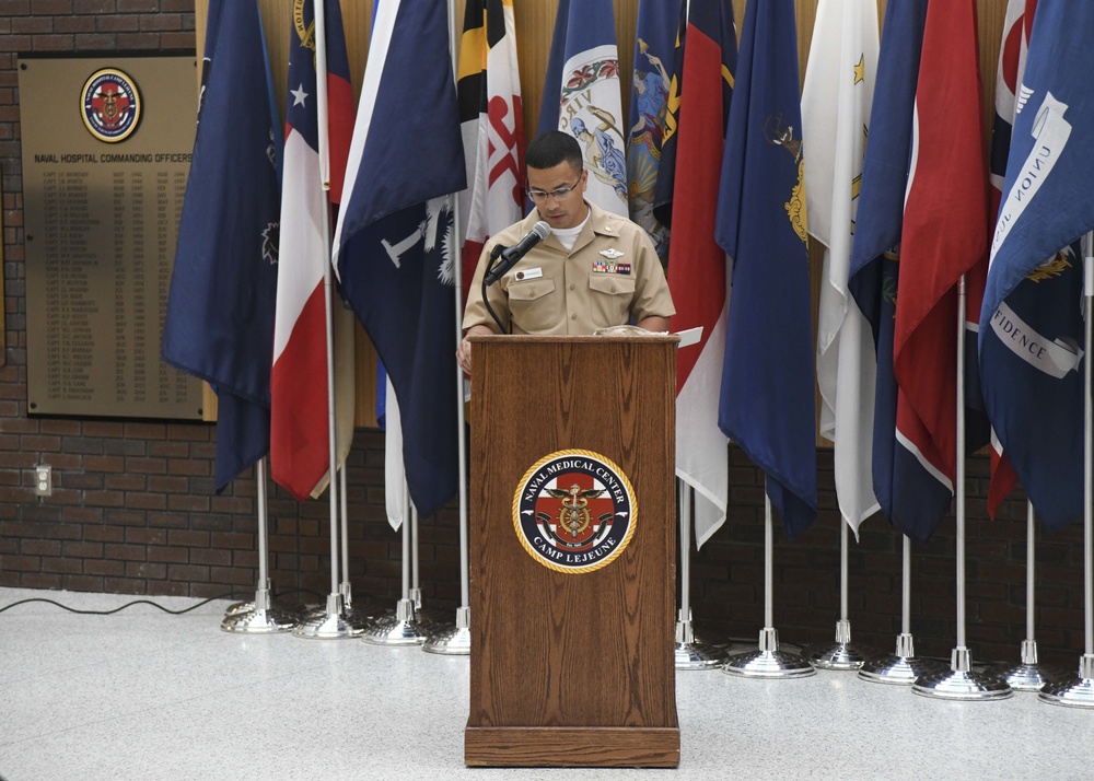 NMRTC Camp Lejeune honors Medical Service Corps birthday