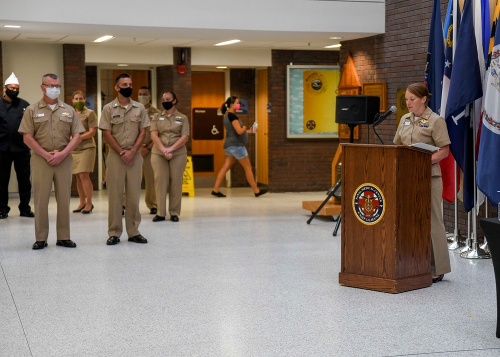 NMRTC Camp Lejeune honors Medical Service Corps birthday